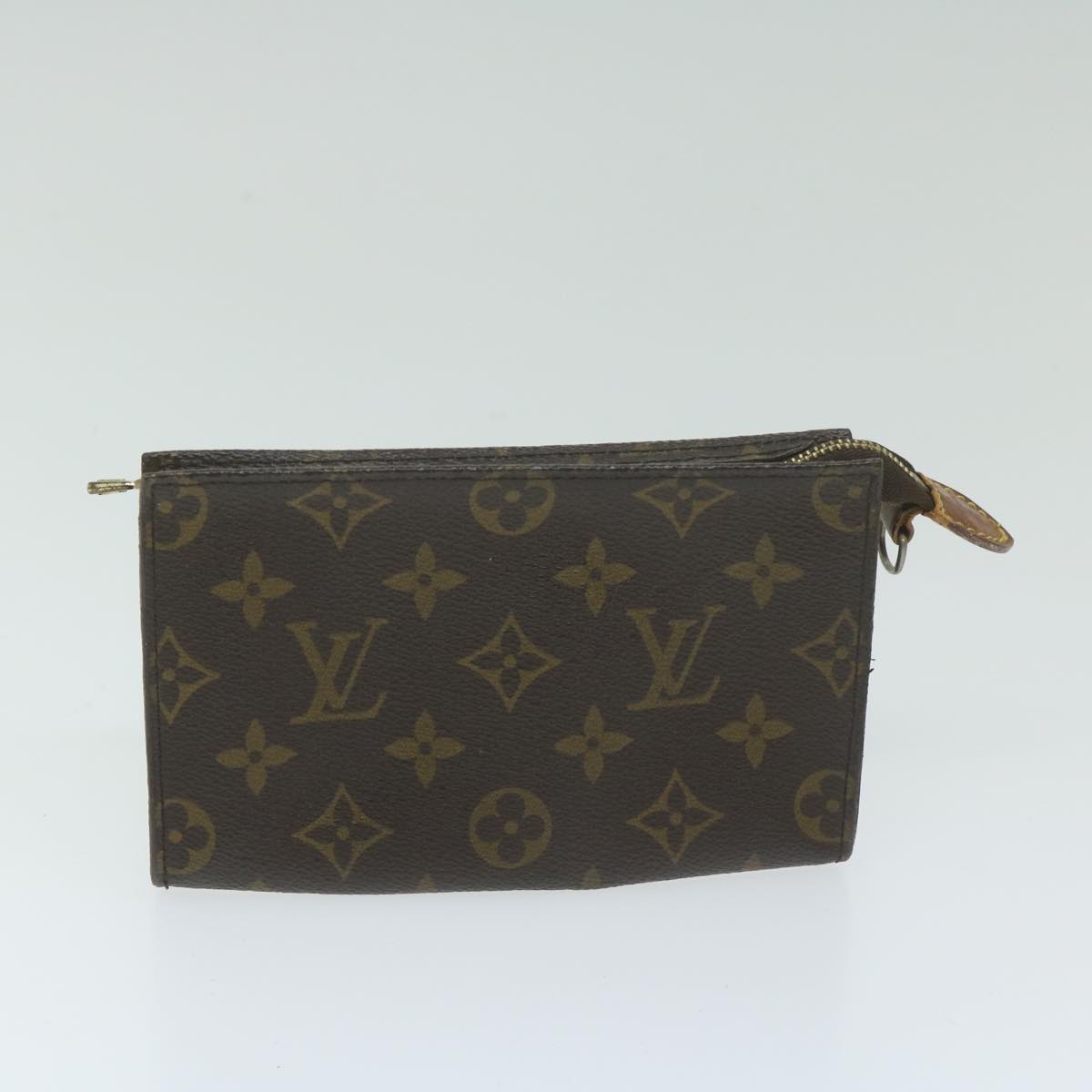 LOUIS VUITTON Monogram Bucket PM Shoulder Bag M42238 LV Auth bs11244