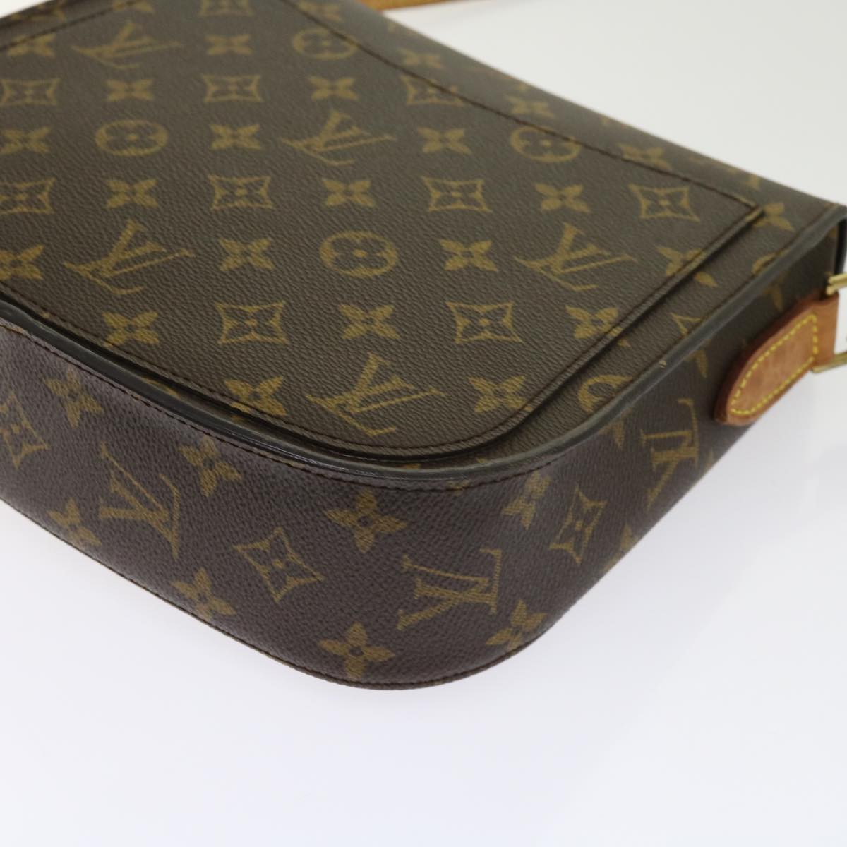 LOUIS VUITTON Monogram Saint Cloud GM Shoulder Bag M51242 LV Auth bs11251