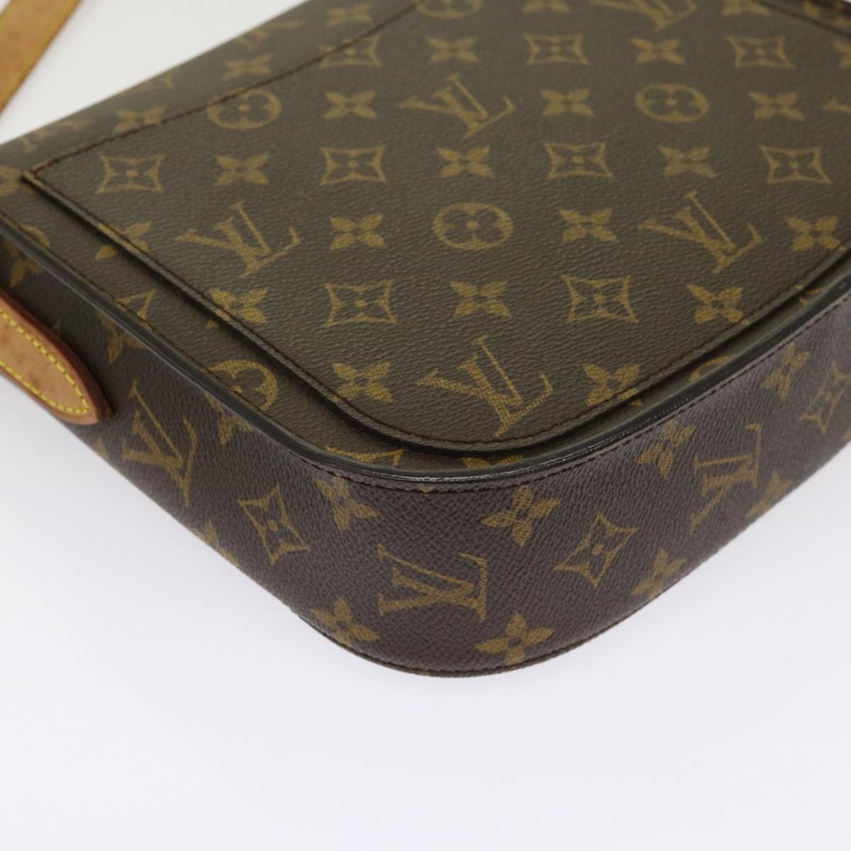 LOUIS VUITTON Monogram Saint Cloud GM Shoulder Bag M51242 LV Auth bs11251