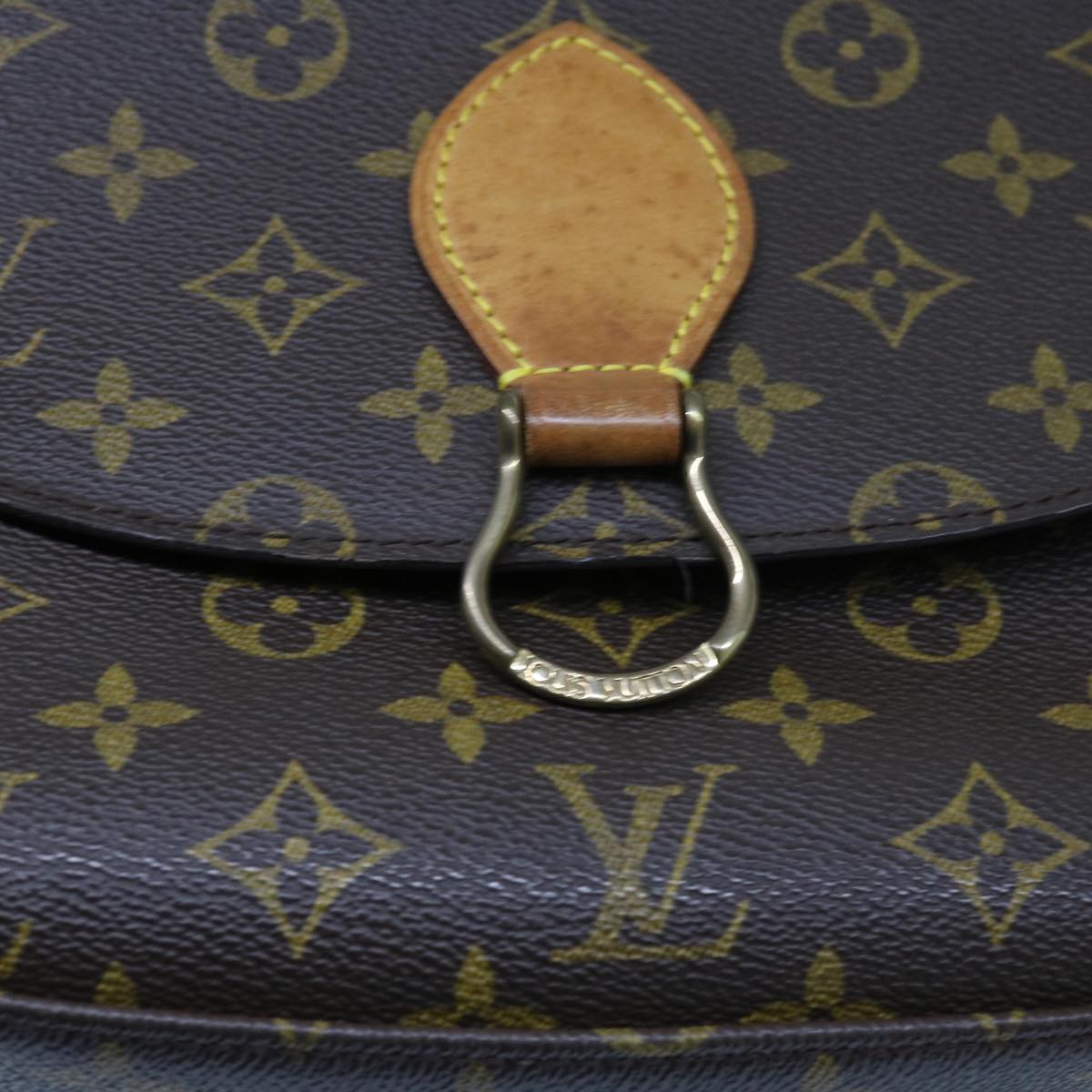 LOUIS VUITTON Monogram Saint Cloud GM Shoulder Bag M51242 LV Auth bs11251