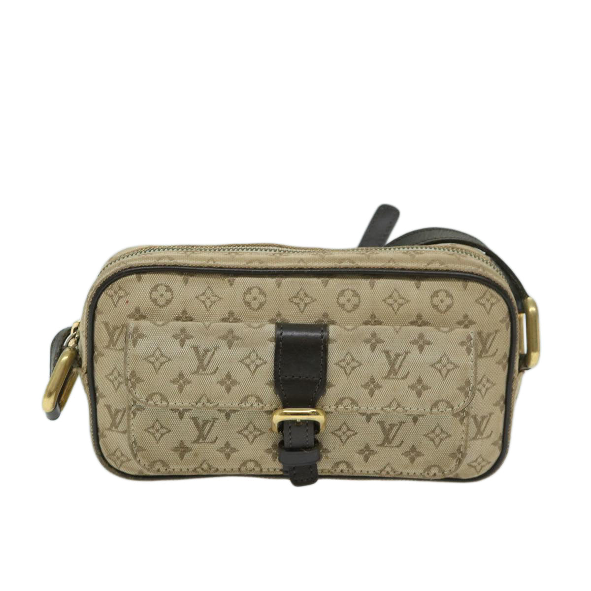 LOUIS VUITTON Monogram Mini Juliet MM Shoulder Bag Khaki M92218 LV Auth bs11265