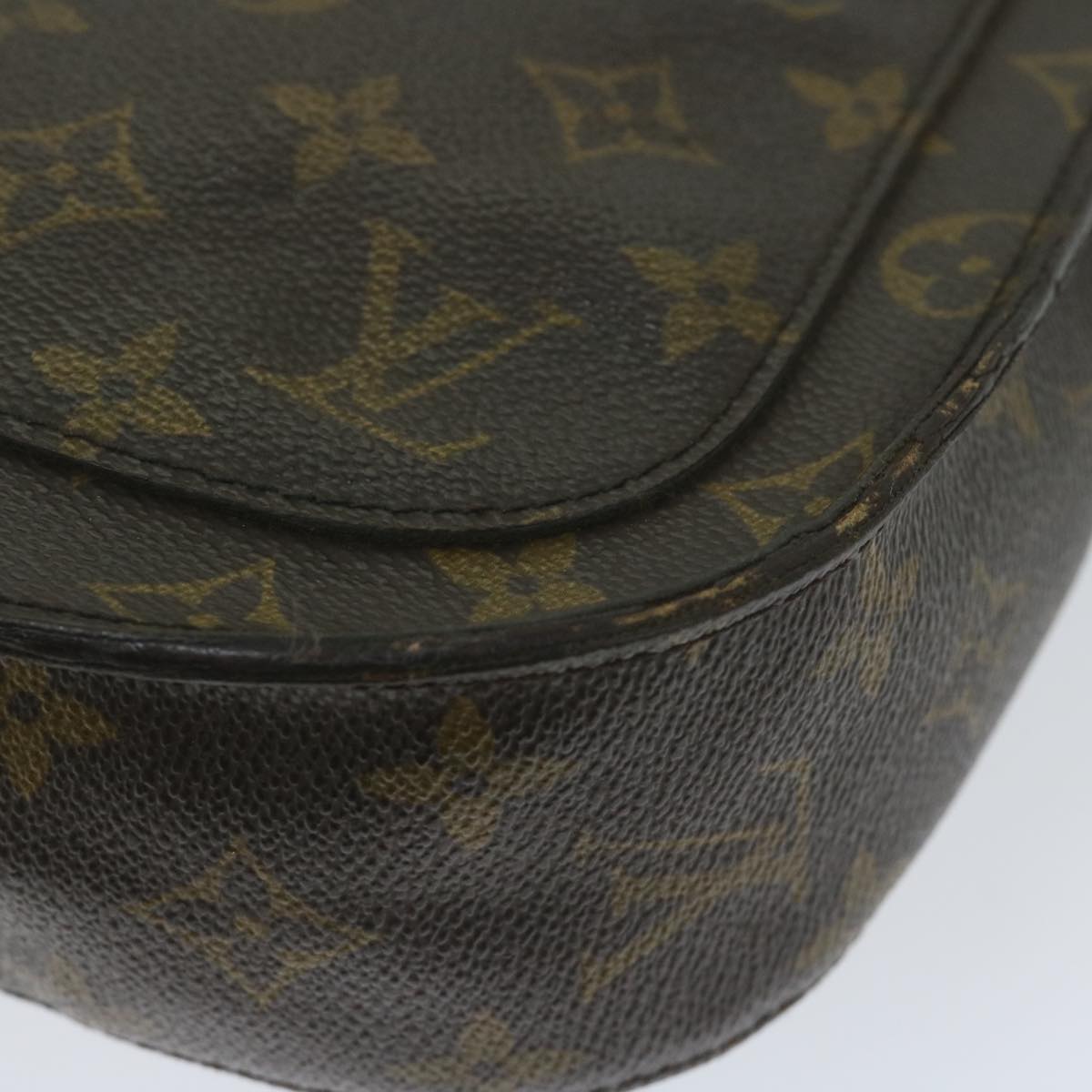 LOUIS VUITTON Monogram Saint Cloud GM Shoulder Bag M51242 LV Auth bs11273