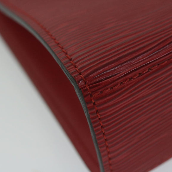 LOUIS VUITTON Epi Malesherbes Hand Bag Red M52377 LV Auth bs11284