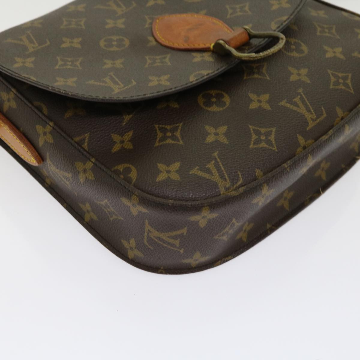 LOUIS VUITTON Monogram Saint Cloud GM Shoulder Bag M51242 LV Auth bs11365