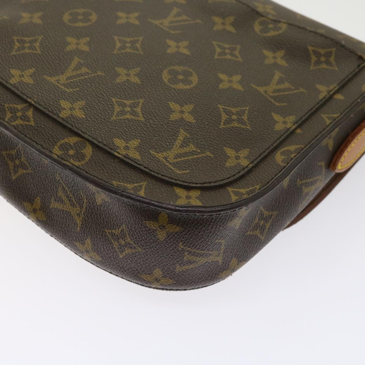 LOUIS VUITTON Monogram Saint Cloud GM Shoulder Bag M51242 LV Auth bs11365