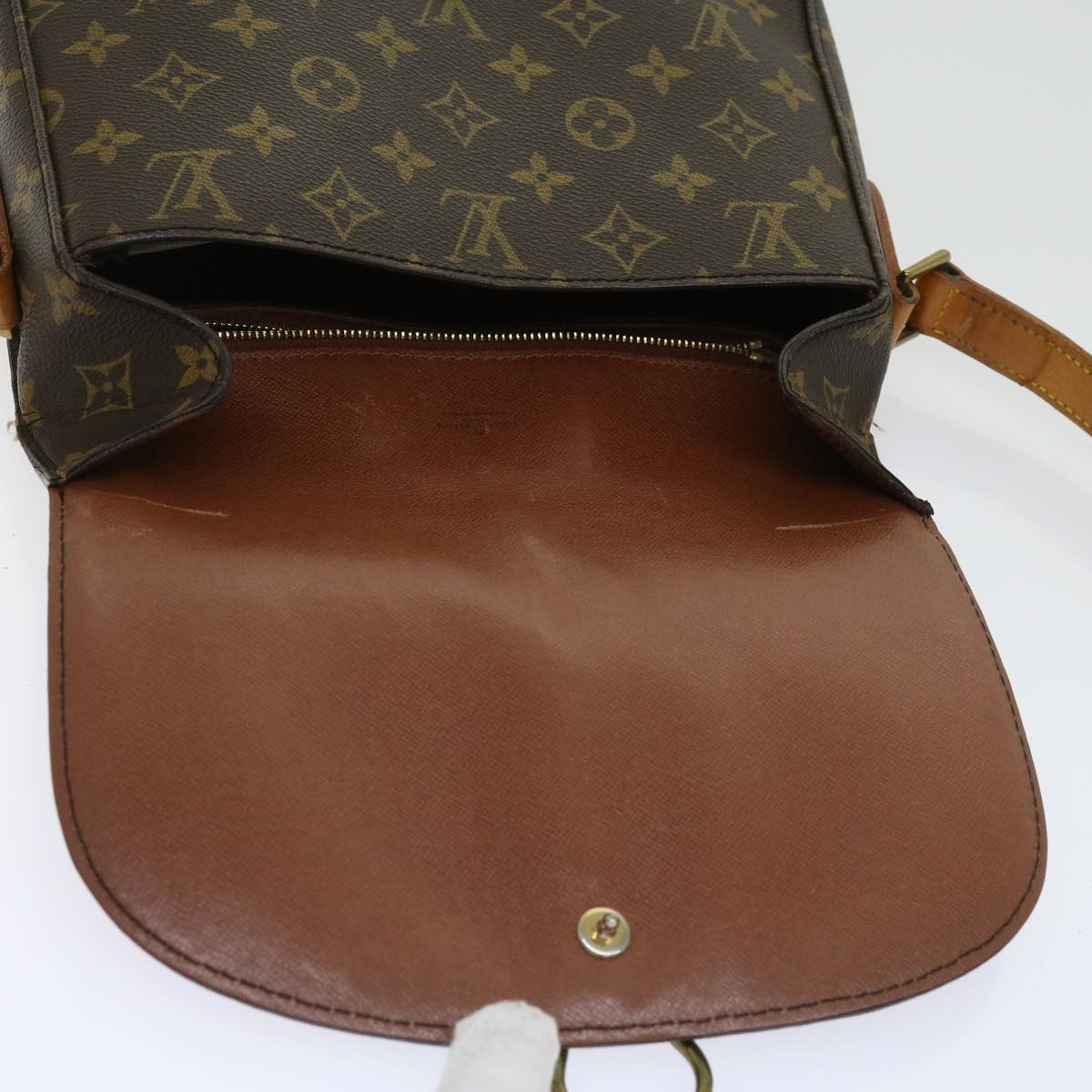 LOUIS VUITTON Monogram Saint Cloud GM Shoulder Bag M51242 LV Auth bs11365