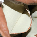 BVLGARI Hand Bag Leather Brown Auth bs11381-22