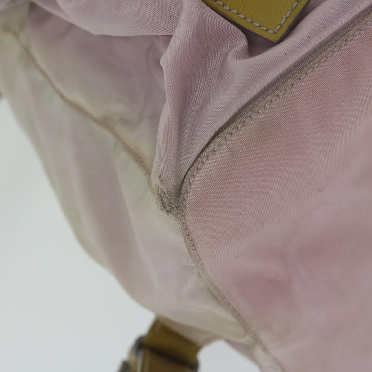 PRADA Backpack Nylon Pink Auth bs11394
