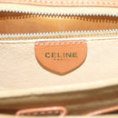 CELINE Macadam Canvas Hand Bag Beige Auth bs11411-17