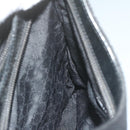 GUCCI Shoulder Bag Canvas Black Auth bs11422-20