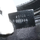 GUCCI Shoulder Bag Canvas Black Auth bs11422-12