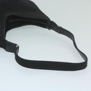 GUCCI Shoulder Bag Canvas Black Auth bs11422-7