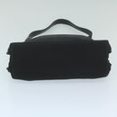 GUCCI Shoulder Bag Canvas Black Auth bs11422-5