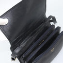 CELINE Shoulder Bag Patent leather Black Auth bs11429-12