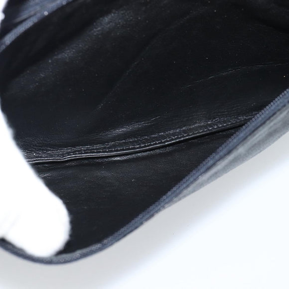 CELINE Shoulder Bag Patent leather Black Auth bs11429