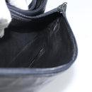 CELINE Shoulder Bag Patent leather Black Auth bs11429-21