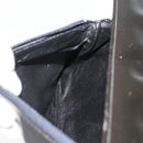 CELINE Shoulder Bag Patent leather Black Auth bs11429-22