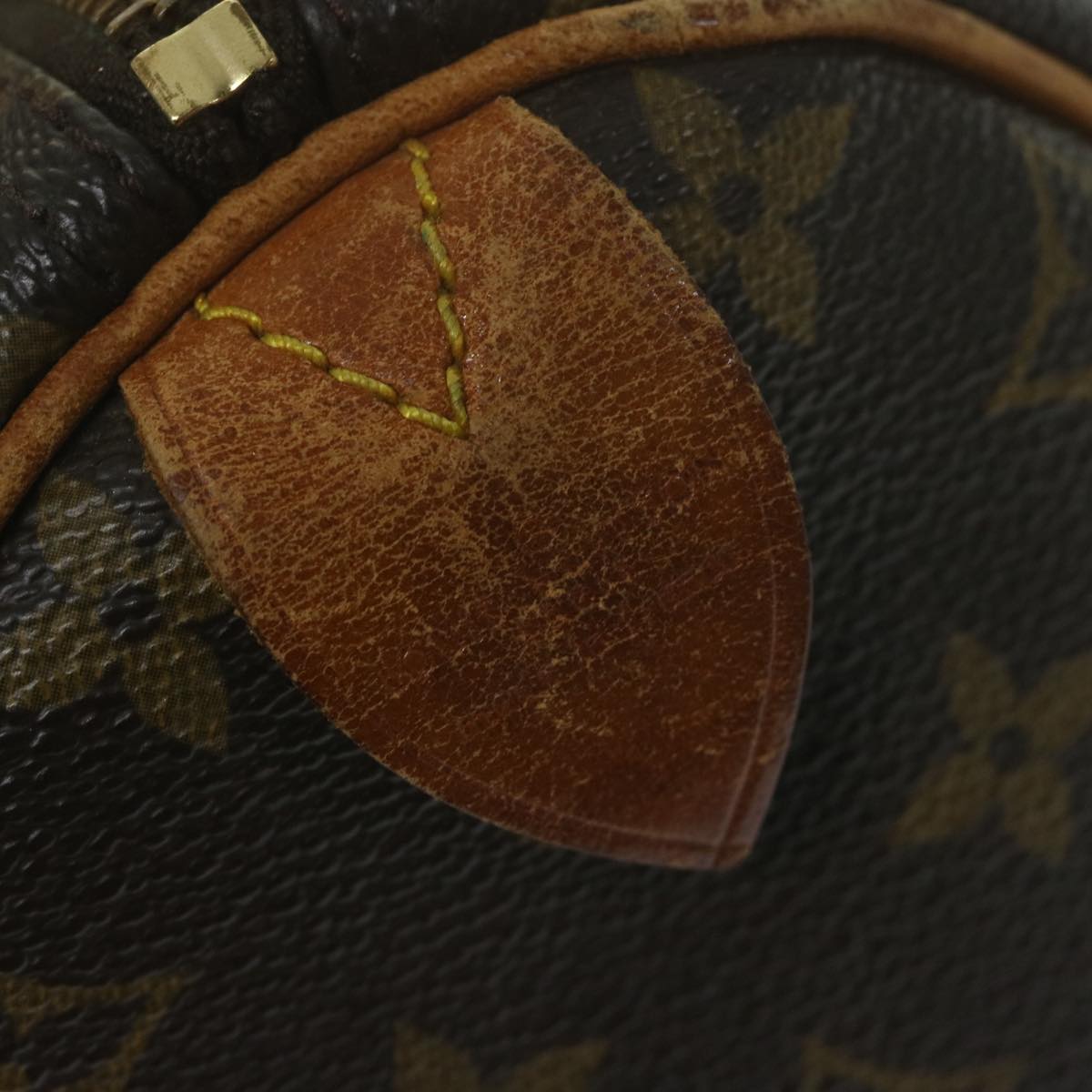 LOUIS VUITTON Monogram Speedy 30 Hand Bag M41526 LV Auth bs11443