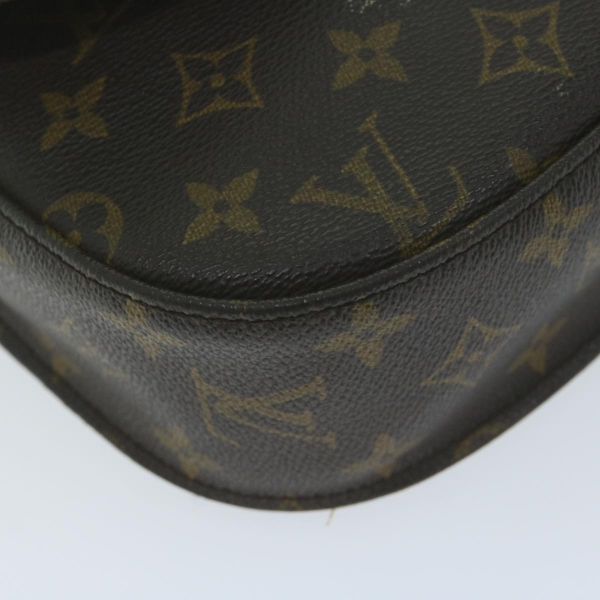 LOUIS VUITTON Monogram Saint Cloud GM Shoulder Bag M51242 LV Auth bs11495