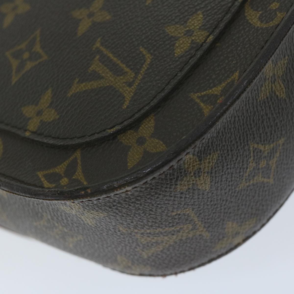 LOUIS VUITTON Monogram Saint Cloud GM Shoulder Bag M51242 LV Auth bs11495