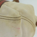 BURBERRY Blue Label Tote Bag Canvas Beige Auth bs11502-10