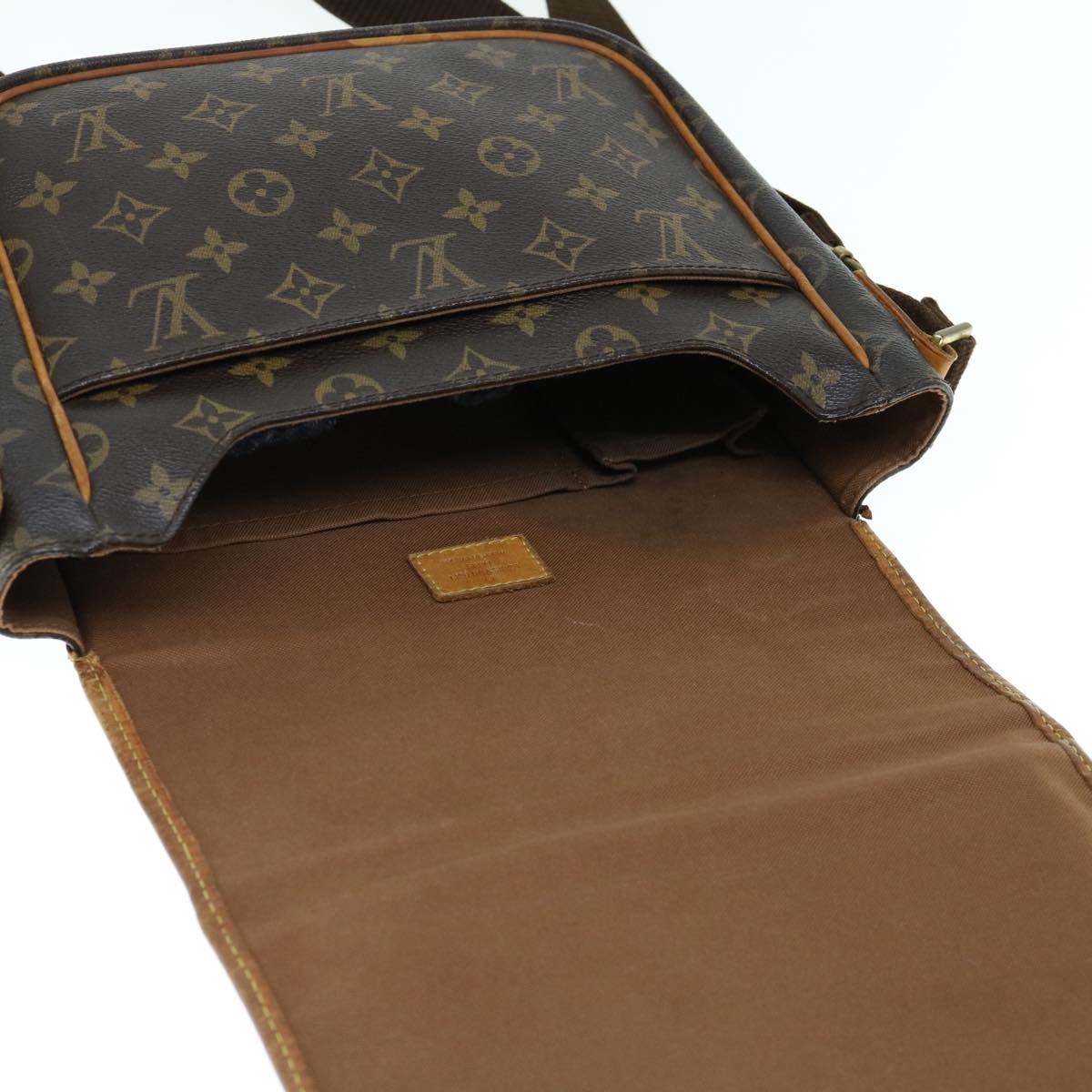 LOUIS VUITTON Monogram Messenger Bosphore PM Shoulder Bag M40106 LV Auth bs11562