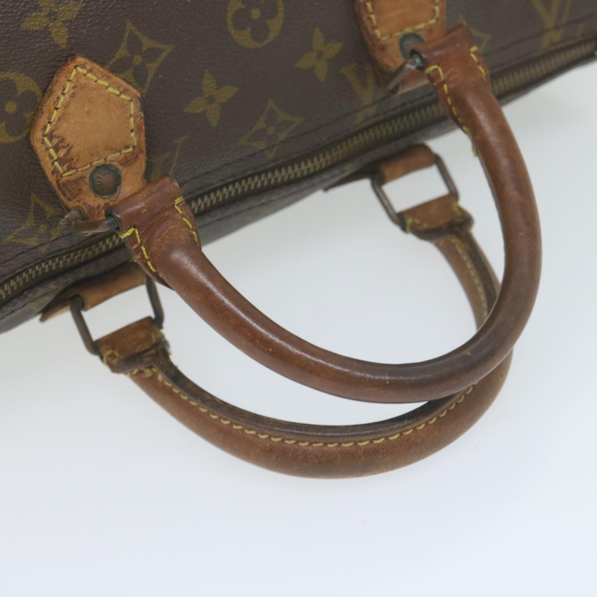 LOUIS VUITTON Monogram Speedy 30 Hand Bag M41526 LV Auth bs11612