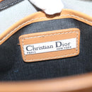 Christian Dior Clutch Bag PVC Canvas Black Auth bs11617-11