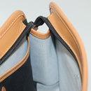 Christian Dior Clutch Bag PVC Canvas Black Auth bs11617-18