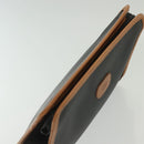 Christian Dior Clutch Bag PVC Canvas Black Auth bs11617-5