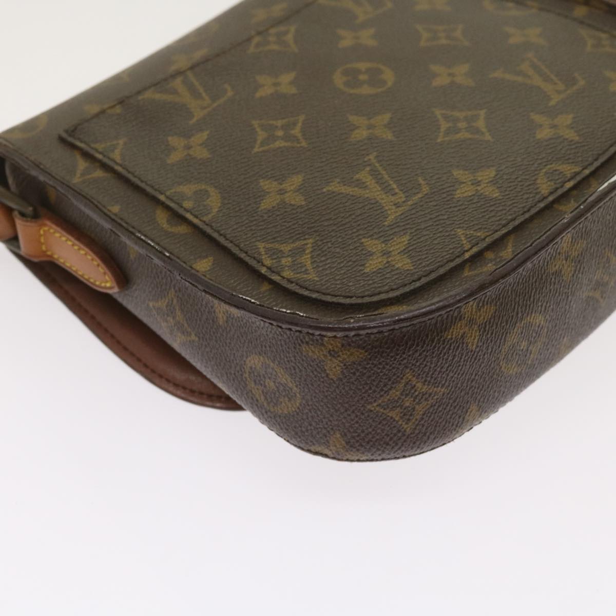 LOUIS VUITTON Monogram Saint Cloud MM Shoulder Bag M51243 LV Auth bs11620