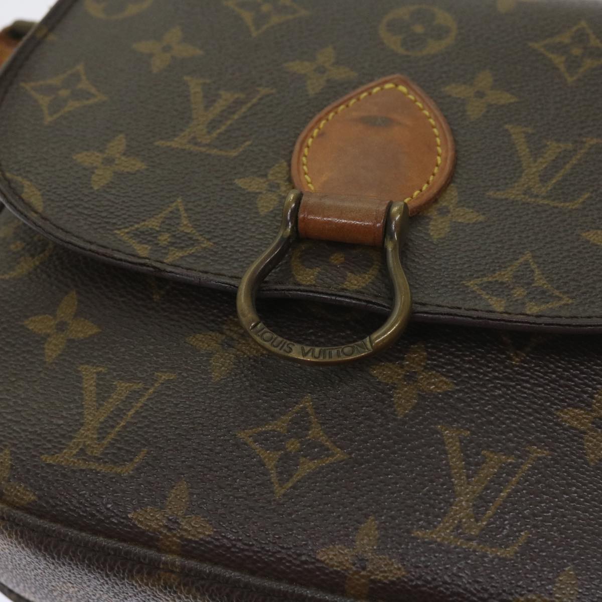 LOUIS VUITTON Monogram Saint Cloud MM Shoulder Bag M51243 LV Auth bs11620