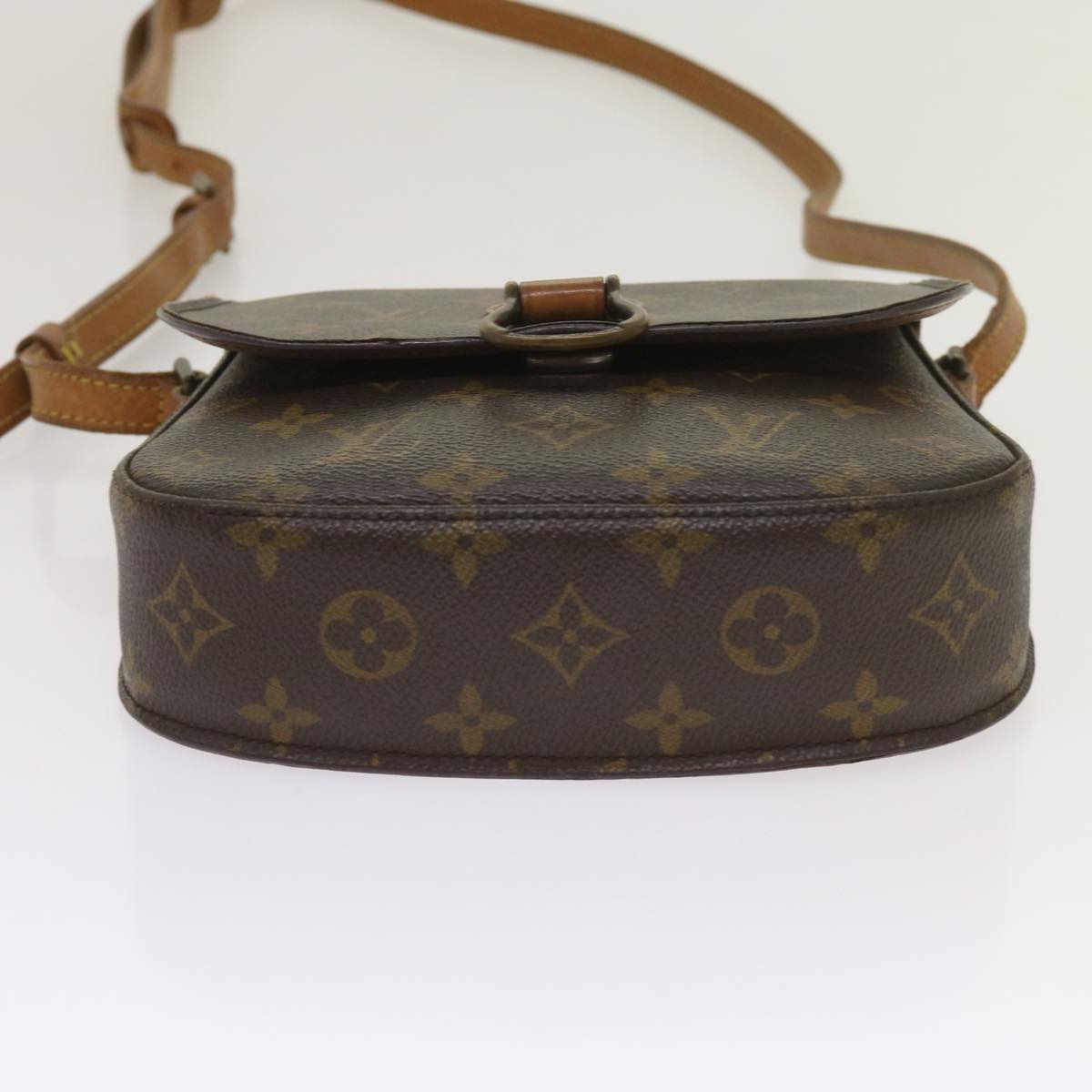 LOUIS VUITTON Monogram Saint Cloud MM Shoulder Bag M51243 LV Auth bs11620