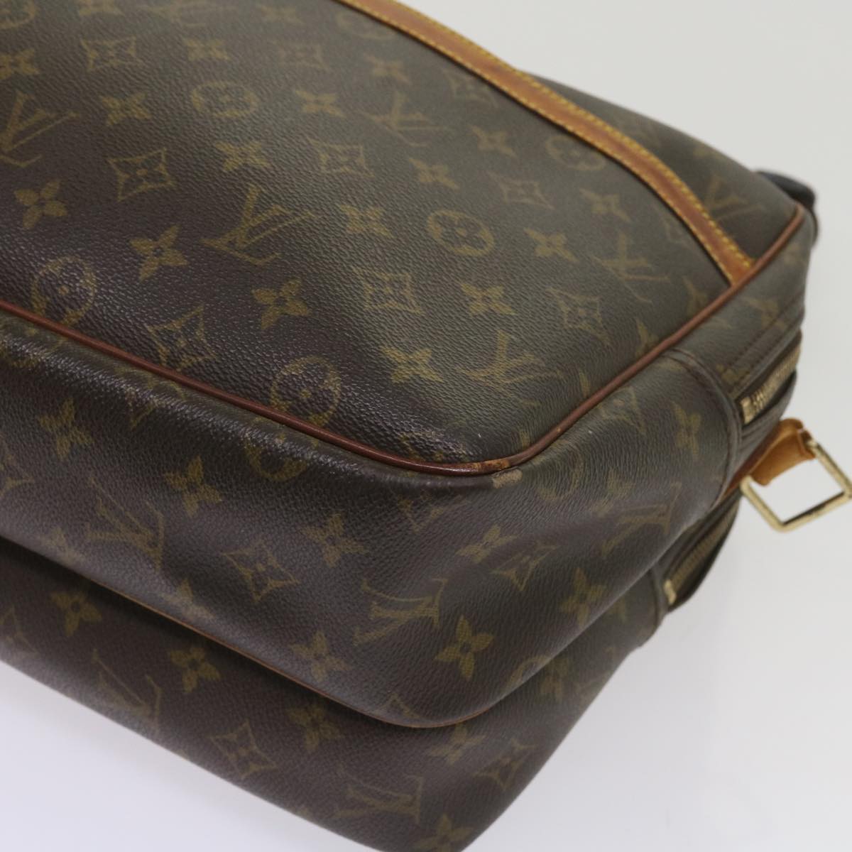 LOUIS VUITTON Monogram Reporter GM Shoulder Bag M45252 LV Auth bs11636