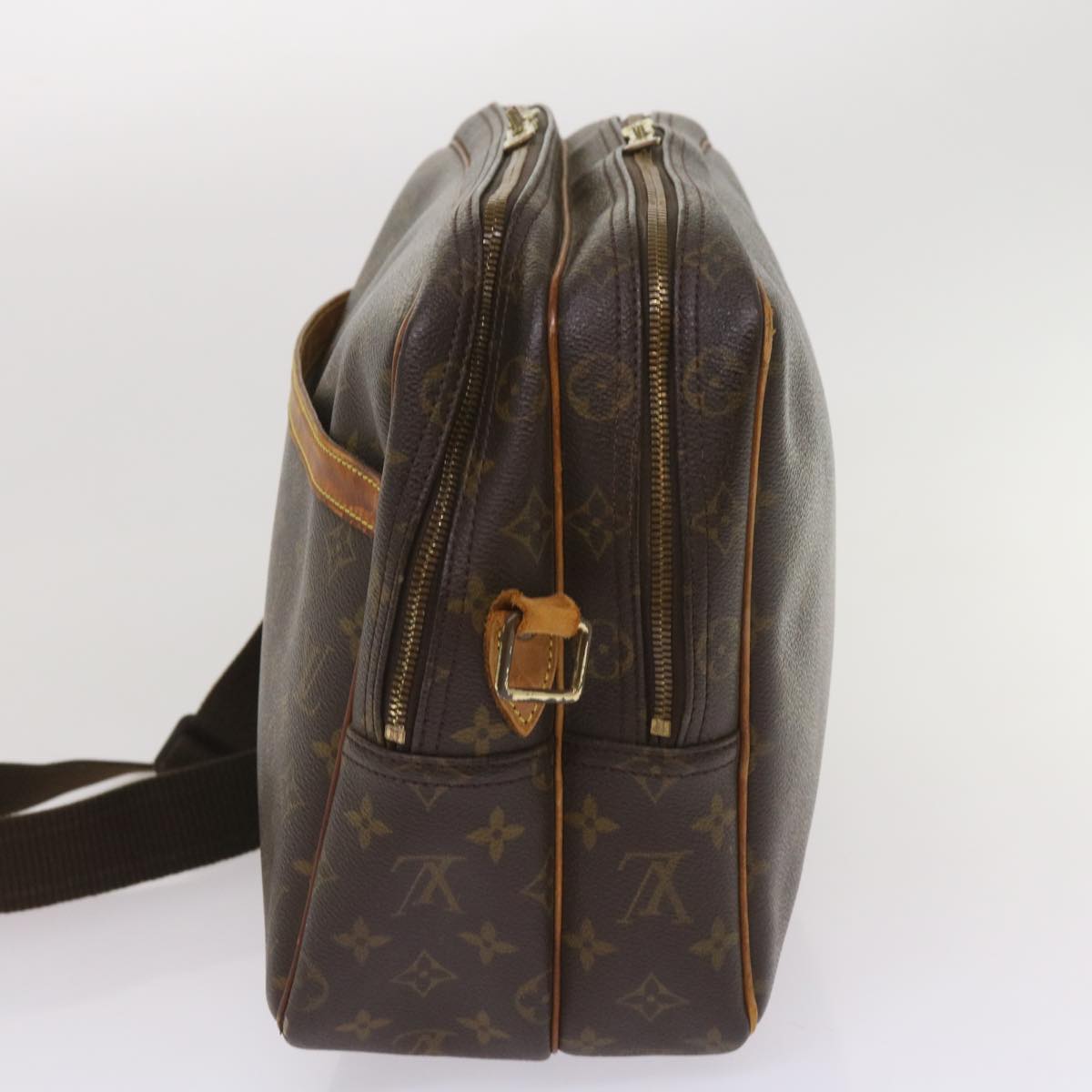 LOUIS VUITTON Monogram Reporter GM Shoulder Bag M45252 LV Auth bs11636