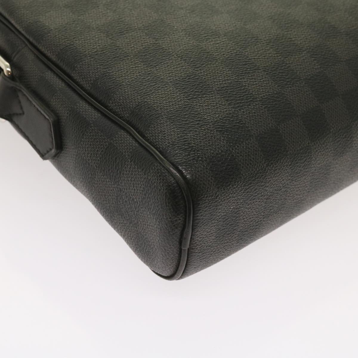 LOUIS VUITTON Damier Grafitte Dayton MM Shoulder Bag N41409 LV Auth bs11642