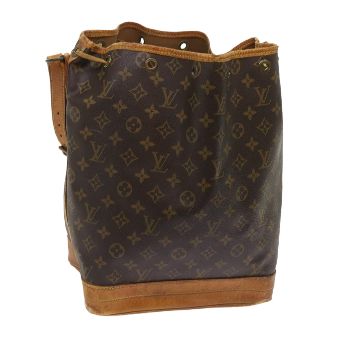 LOUIS VUITTON Monogram Noe Shoulder Bag M42224 LV Auth bs11661