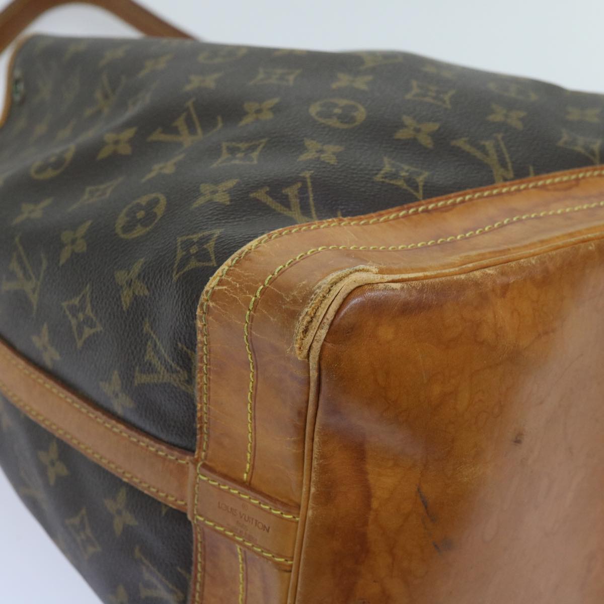 LOUIS VUITTON Monogram Noe Shoulder Bag M42224 LV Auth bs11661