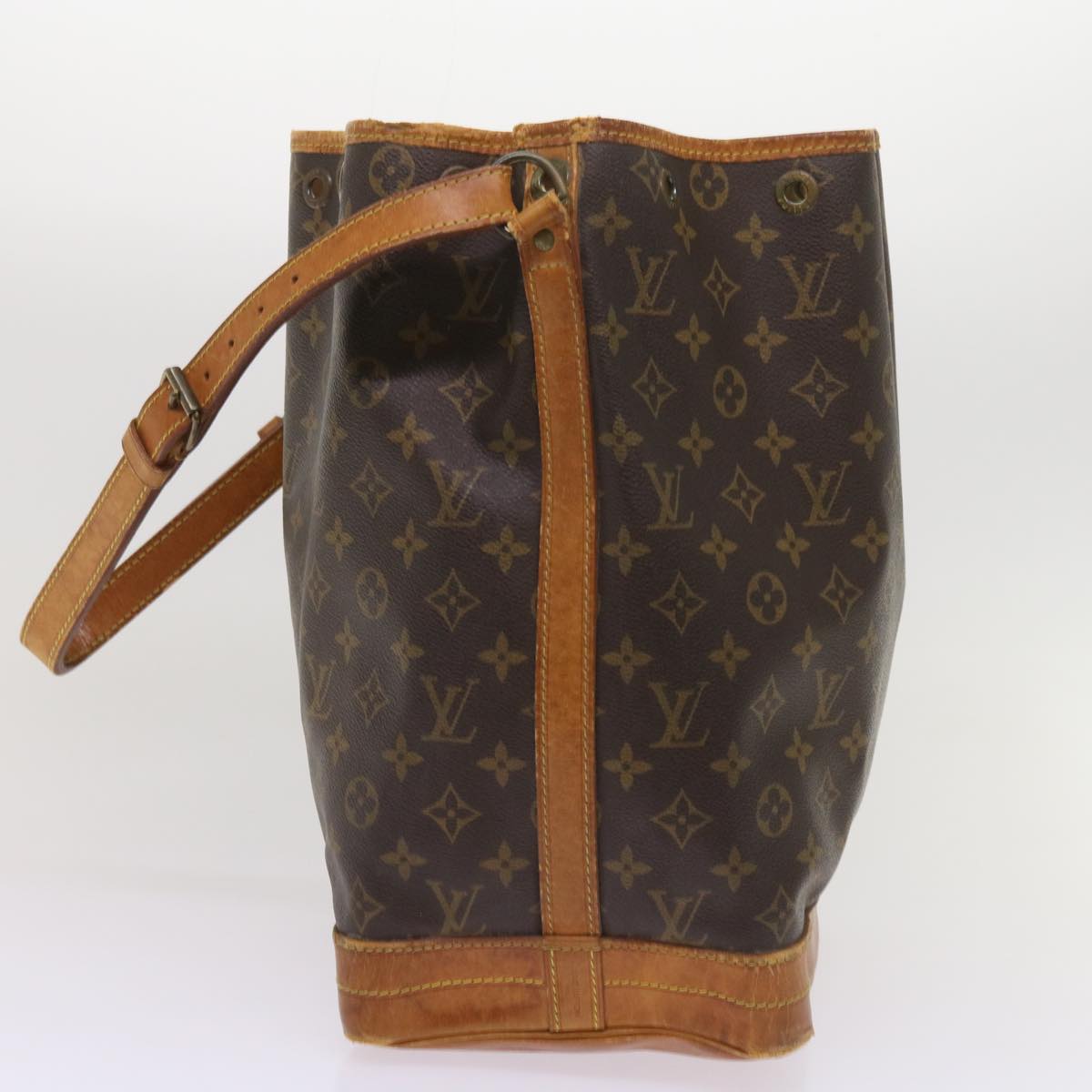 LOUIS VUITTON Monogram Noe Shoulder Bag M42224 LV Auth bs11661