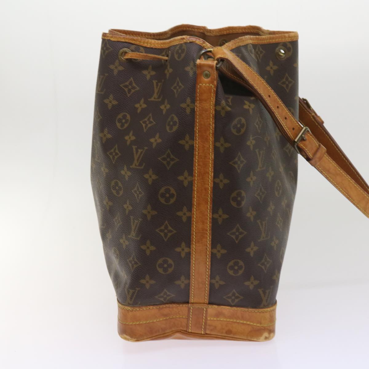 LOUIS VUITTON Monogram Noe Shoulder Bag M42224 LV Auth bs11661