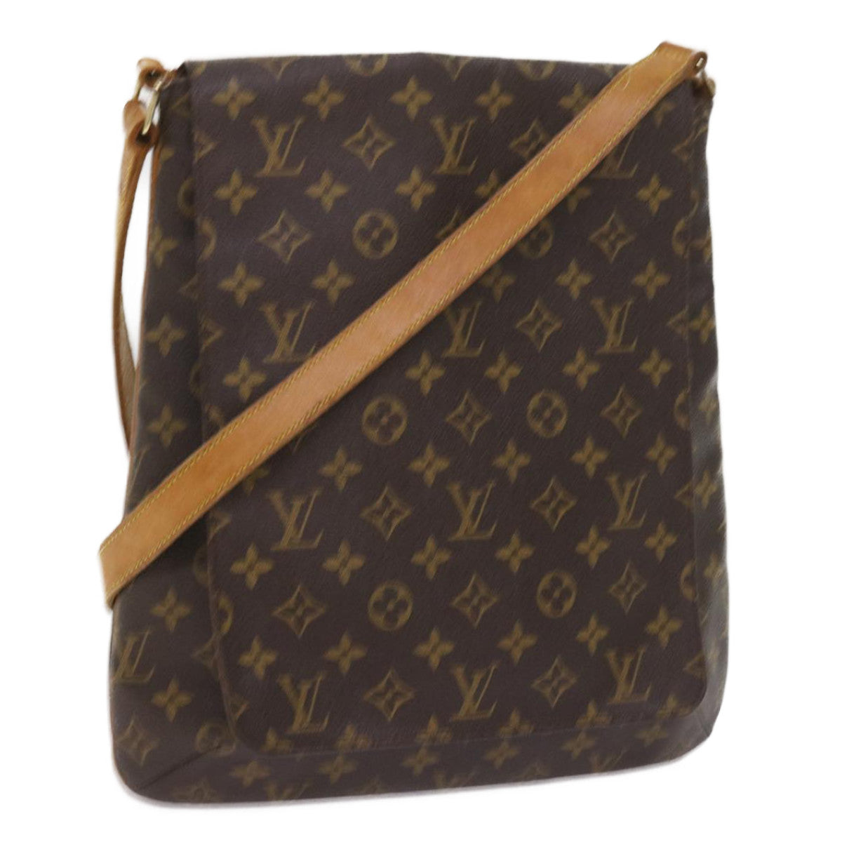 LOUIS VUITTON Monogram Musette Shoulder Bag M51256 LV Auth bs11663