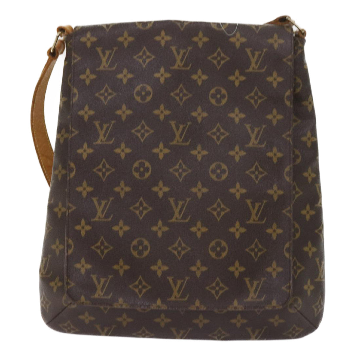 LOUIS VUITTON Monogram Musette Shoulder Bag M51256 LV Auth bs11663