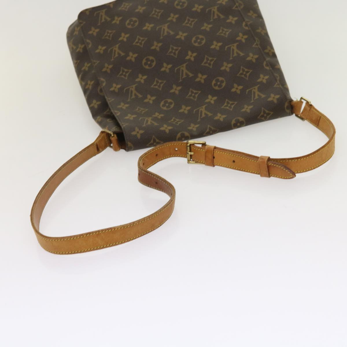 LOUIS VUITTON Monogram Musette Shoulder Bag M51256 LV Auth bs11663