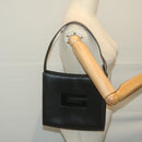 GUCCI Shoulder Bag Leather Black Auth bs11666-24