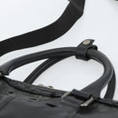 Burberrys Shoulder Bag Leather Black Auth bs11672-10