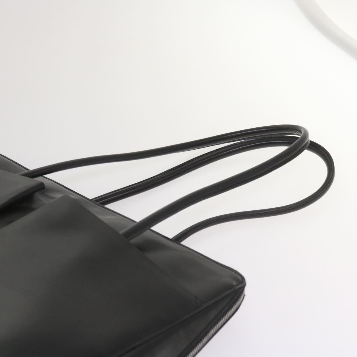 BALLY Shoulder Hand Bag Leather 3Set Black Brown Auth bs11675