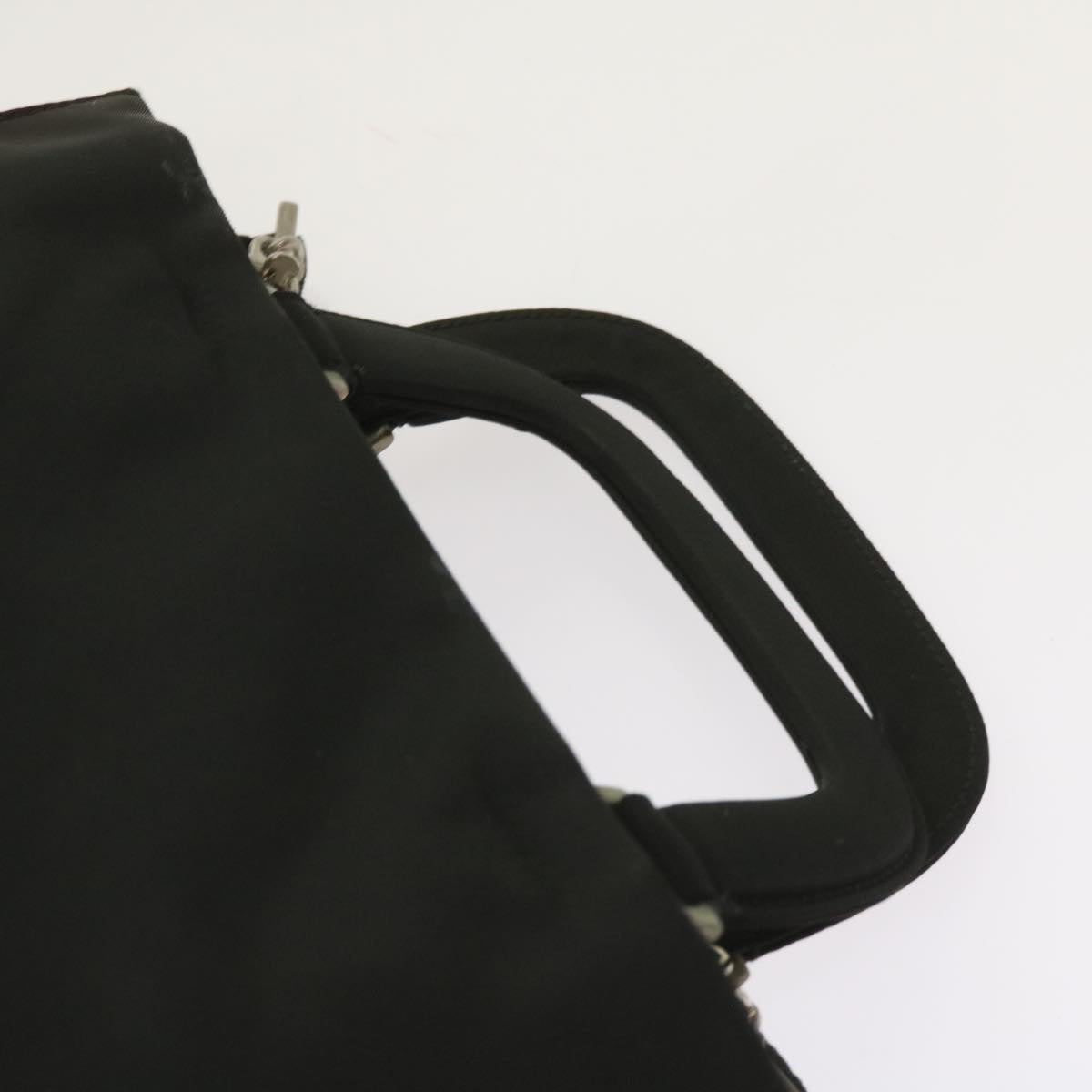 PRADA Hand Bag Nylon 2way Black Auth bs11713