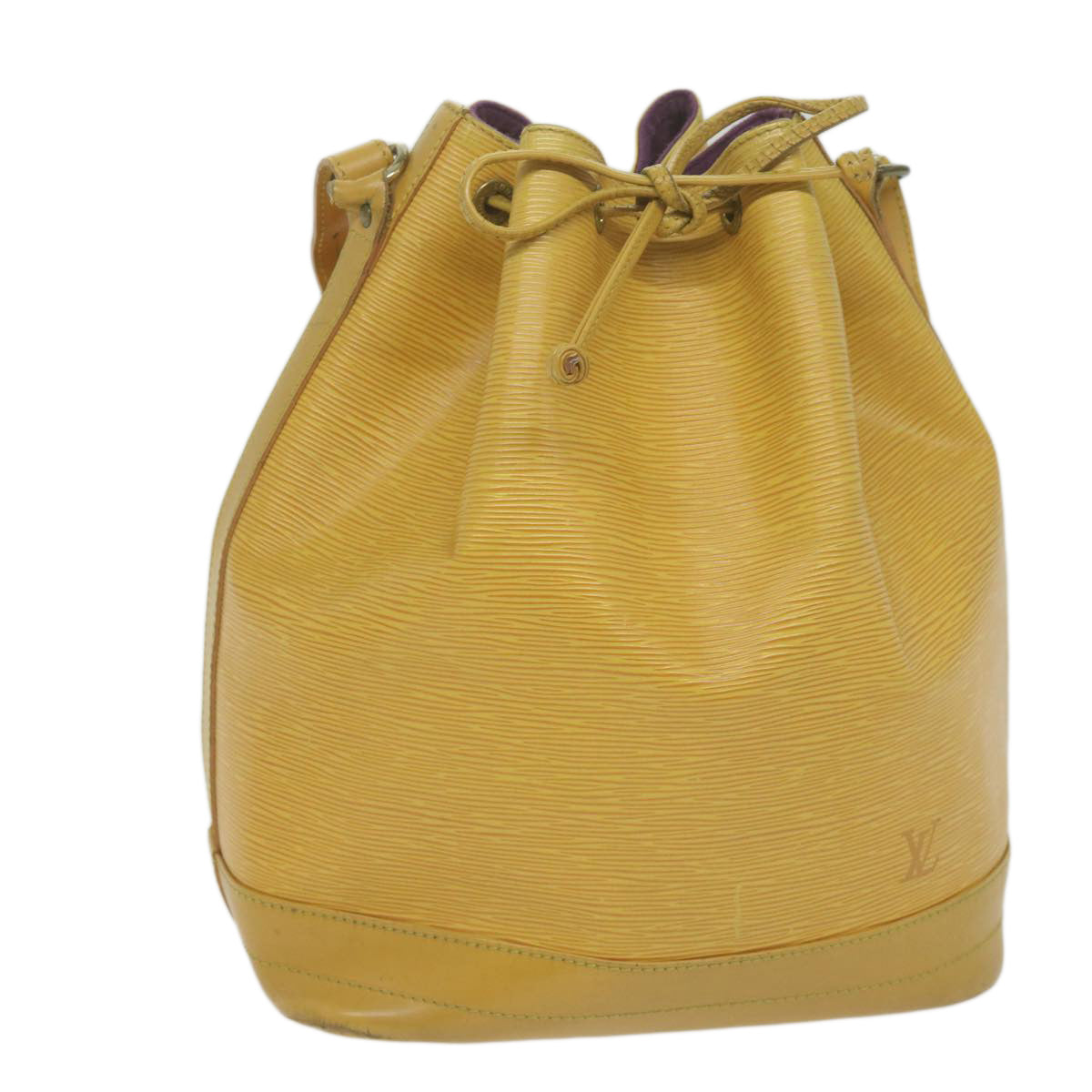 LOUIS VUITTON Epi Noe Shoulder Bag Tassili Yellow M44009 LV Auth bs11745