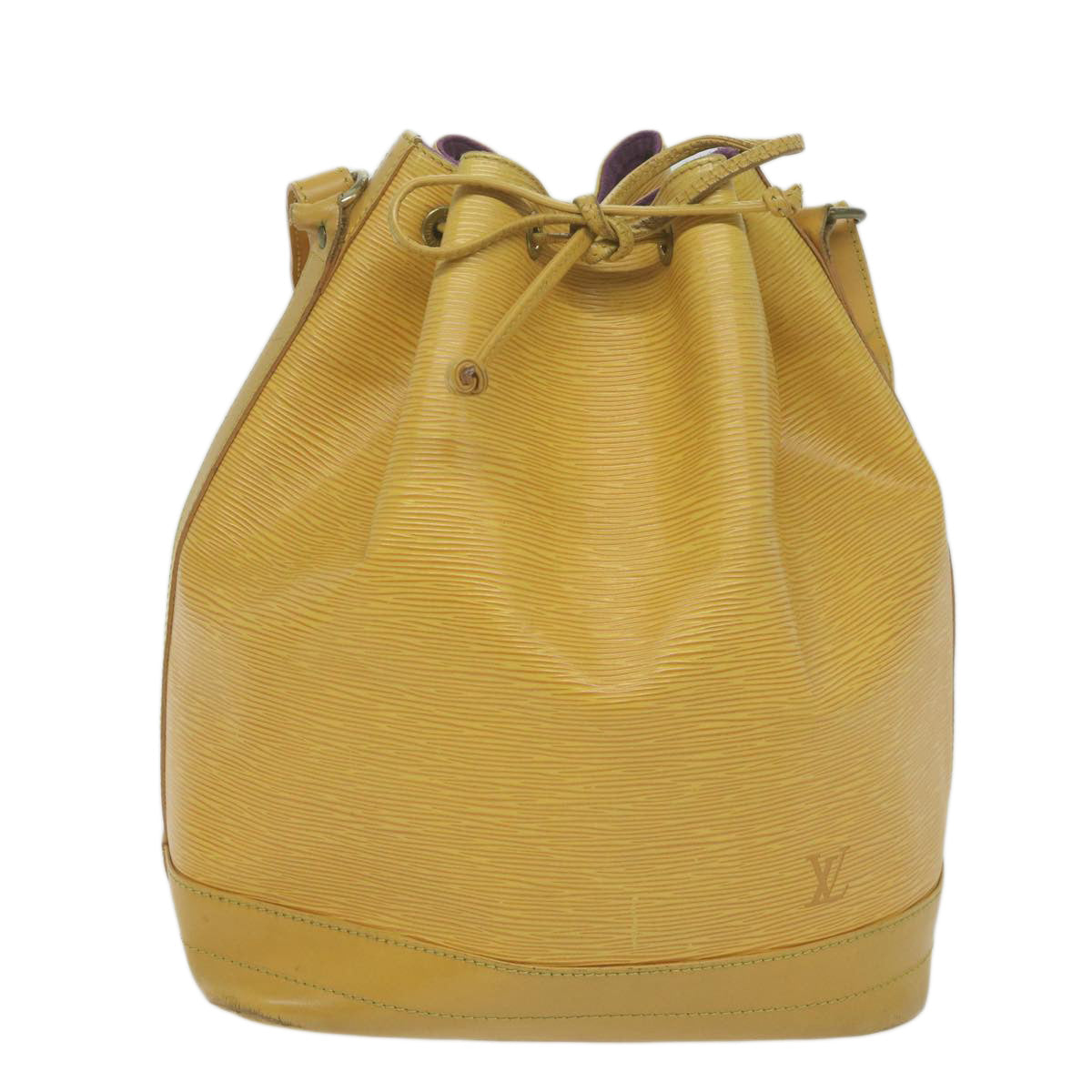 LOUIS VUITTON Epi Noe Shoulder Bag Tassili Yellow M44009 LV Auth bs11745