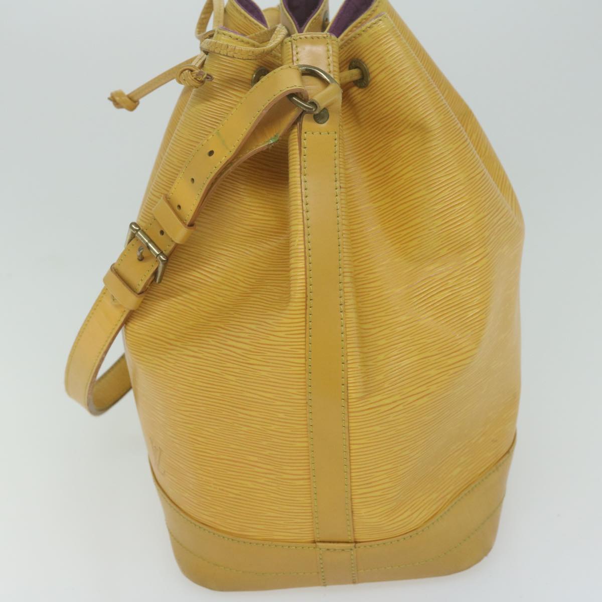 LOUIS VUITTON Epi Noe Shoulder Bag Tassili Yellow M44009 LV Auth bs11745